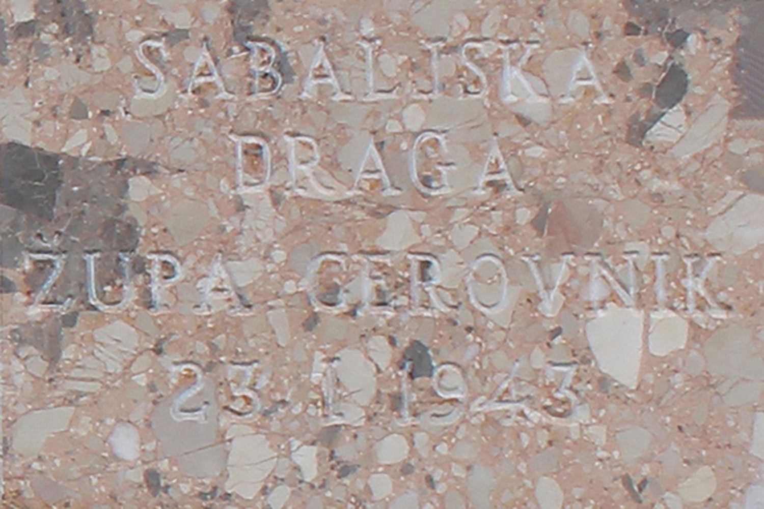 sabaljska draga zupa cerovnik 23 01 1943